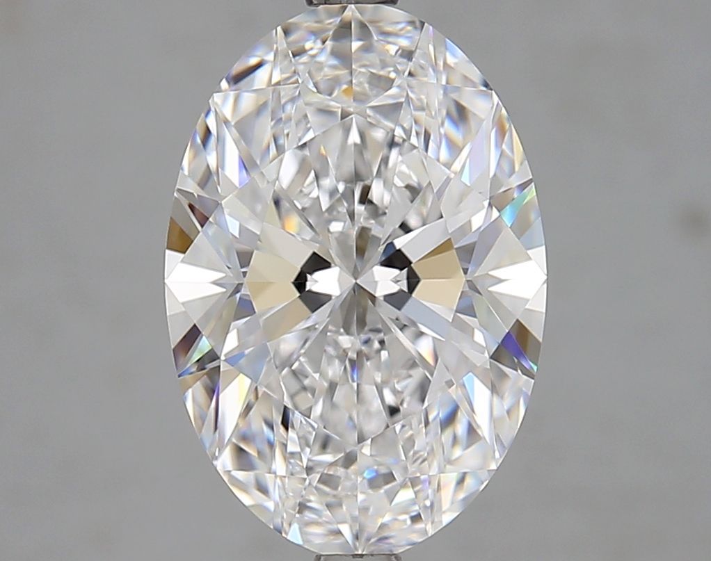 4.08 ct. oval Lab Grown Diamond front image
