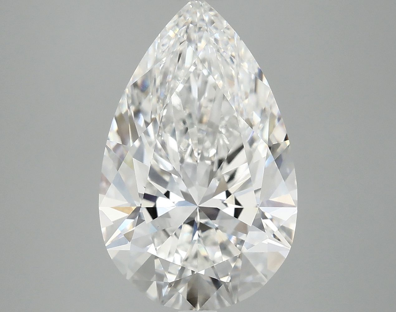 4.99 ct. pear Lab Grown Diamond front image
