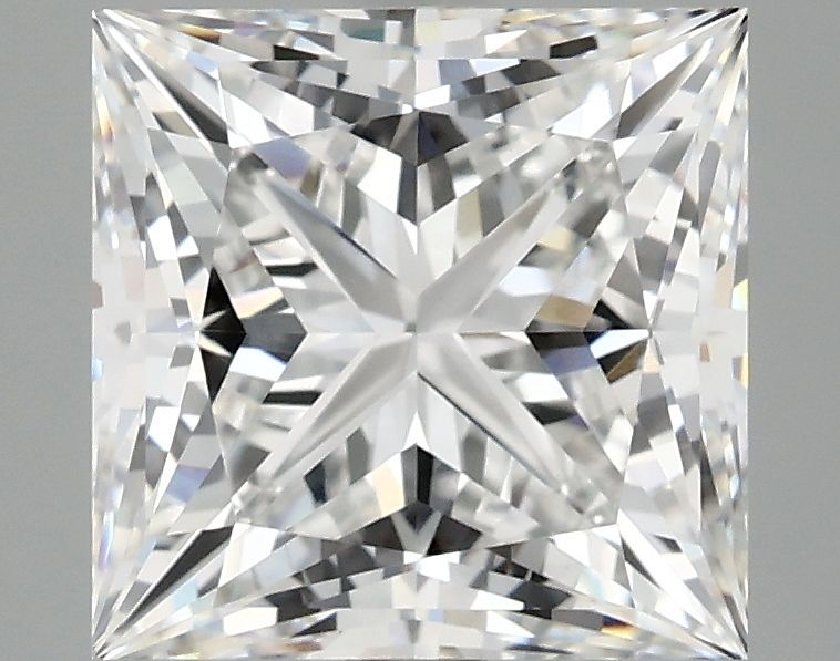 4.08 ct. princess Lab Grown Diamond front image