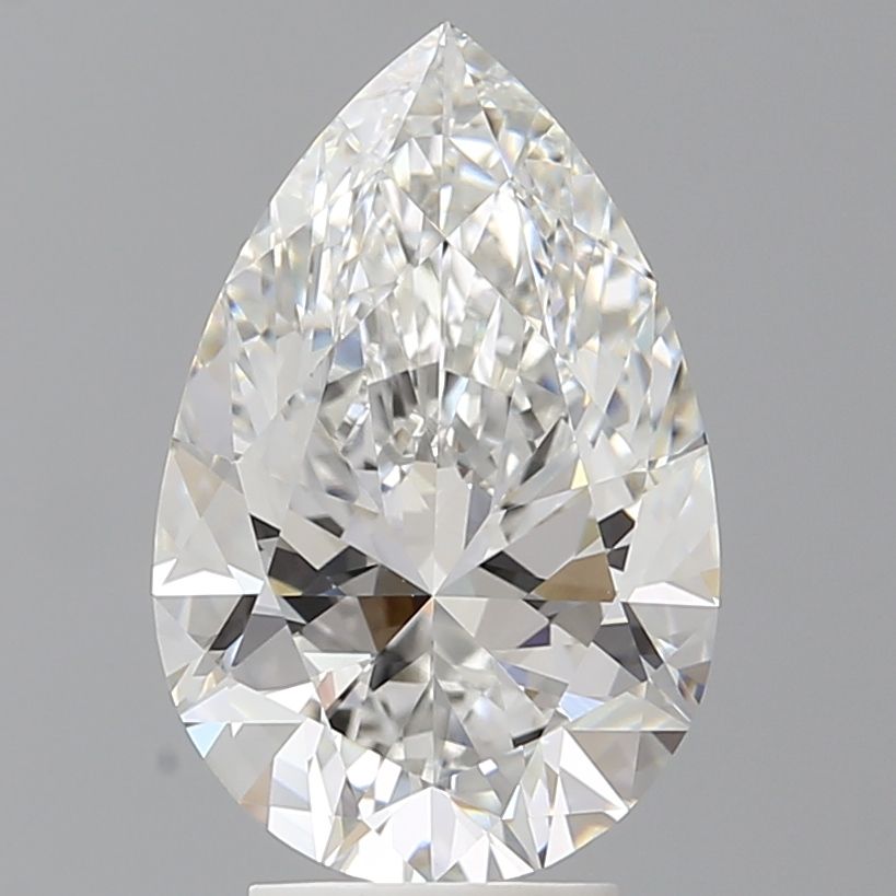 4.06 ct. pear Lab Grown Diamond front image