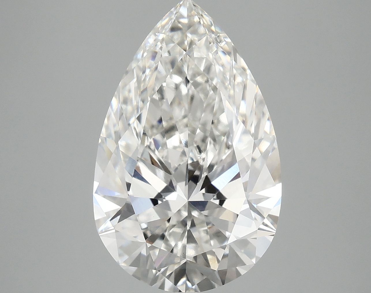 5.06 ct. pear Lab Grown Diamond front image
