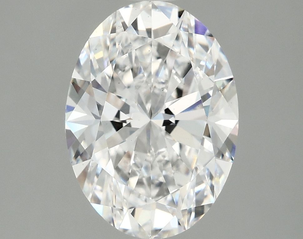 3.02 ct. oval Lab Grown Diamond front image