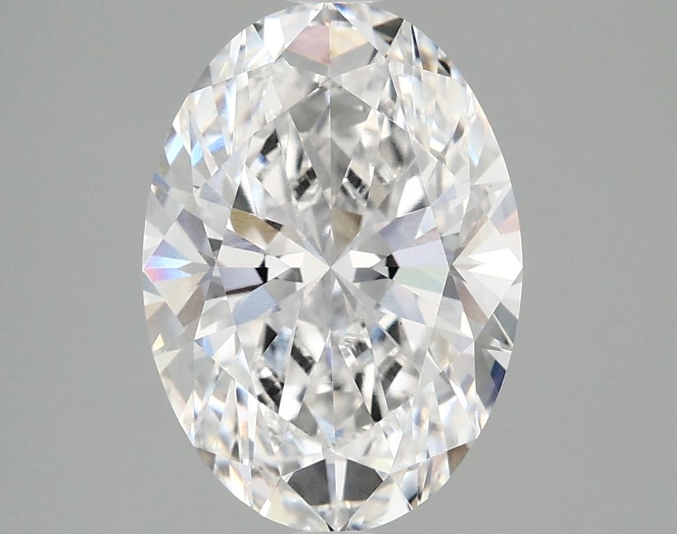 3.02 ct. oval Lab Grown Diamond front image