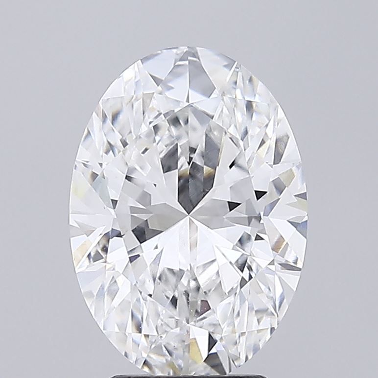 4.02 ct. oval Lab Grown Diamond front image