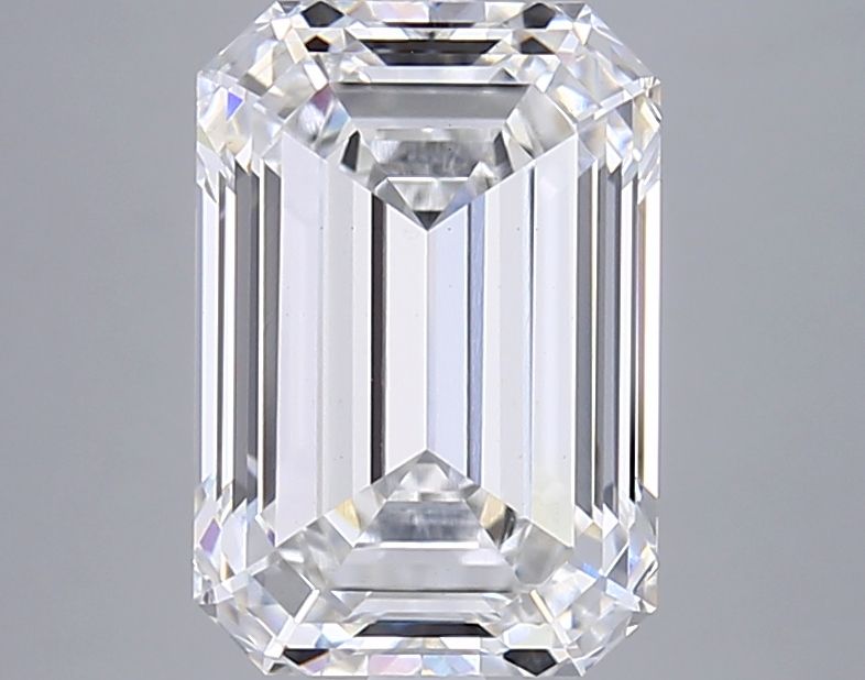 6.07 ct. emerald Lab Grown Diamond front image