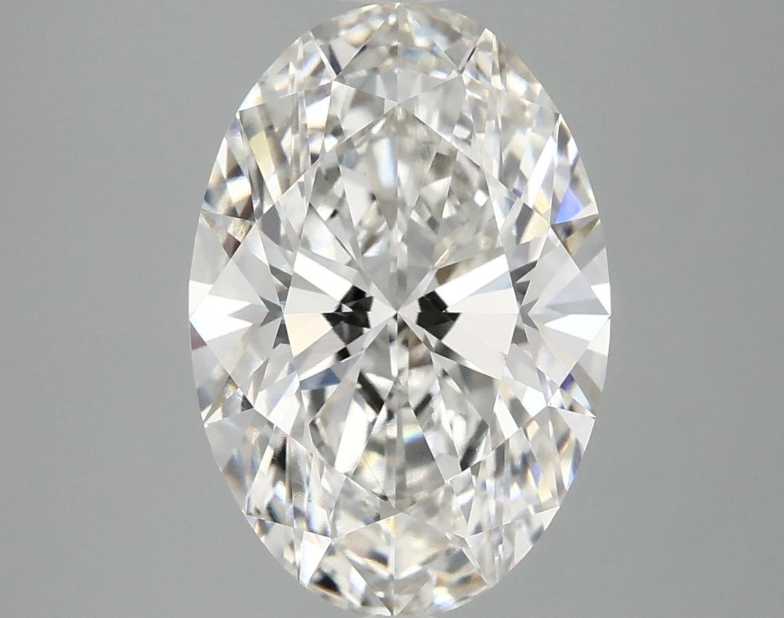 4.05 ct. oval Lab Grown Diamond front image
