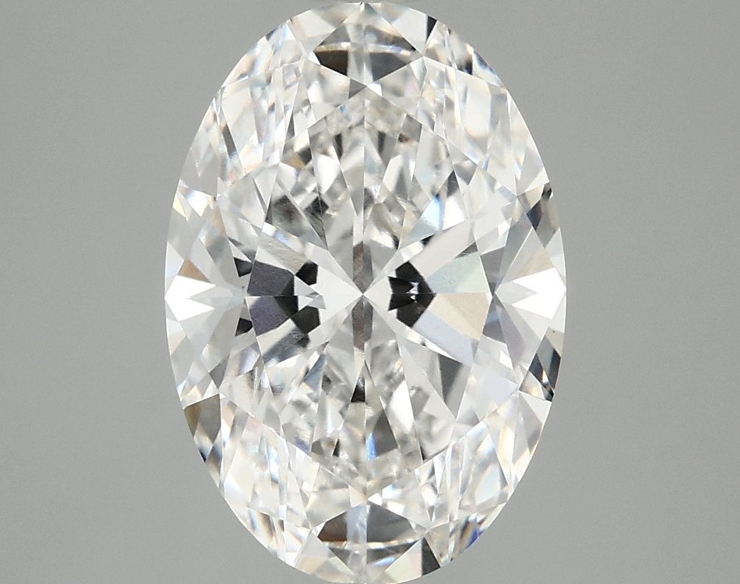 3.76 ct. oval Lab Grown Diamond front image