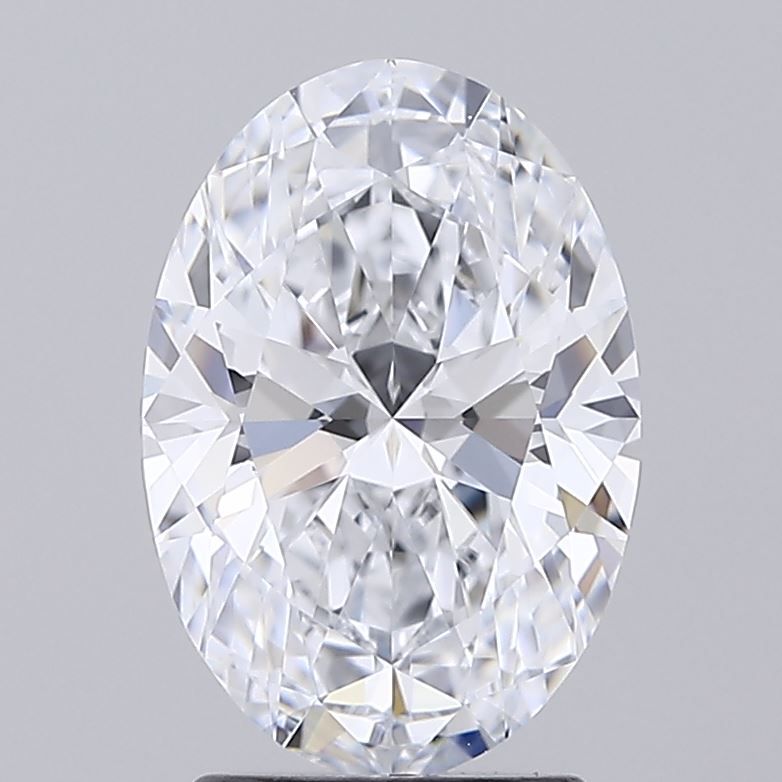 2.52 ct. oval Lab Grown Diamond front image
