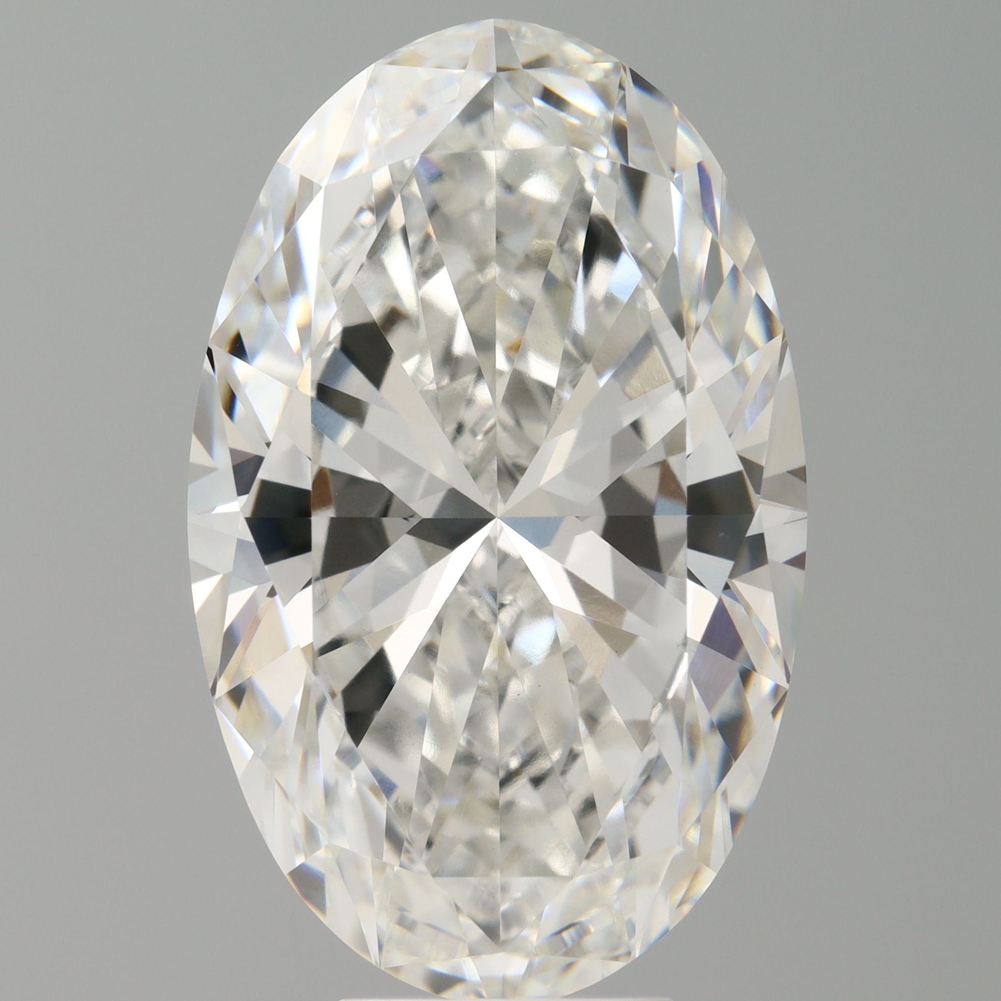 8.10 ct. oval Lab Grown Diamond front image