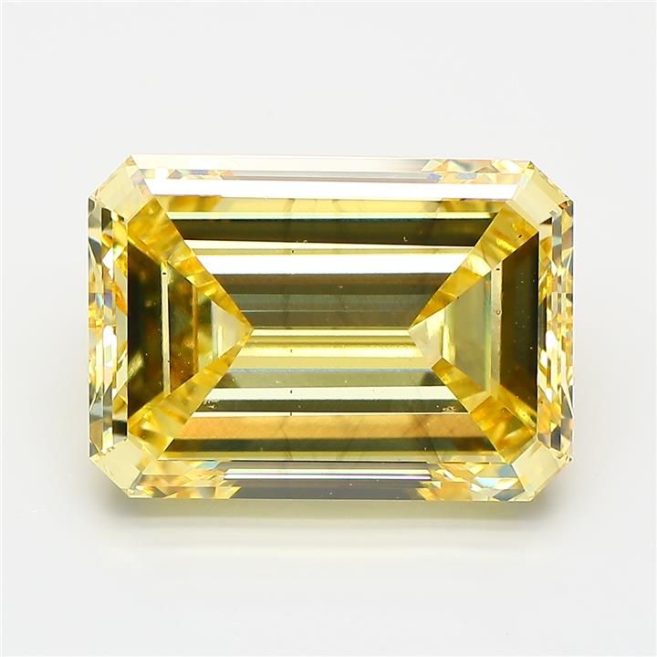 9.01 ct. emerald Lab Grown Diamond front image