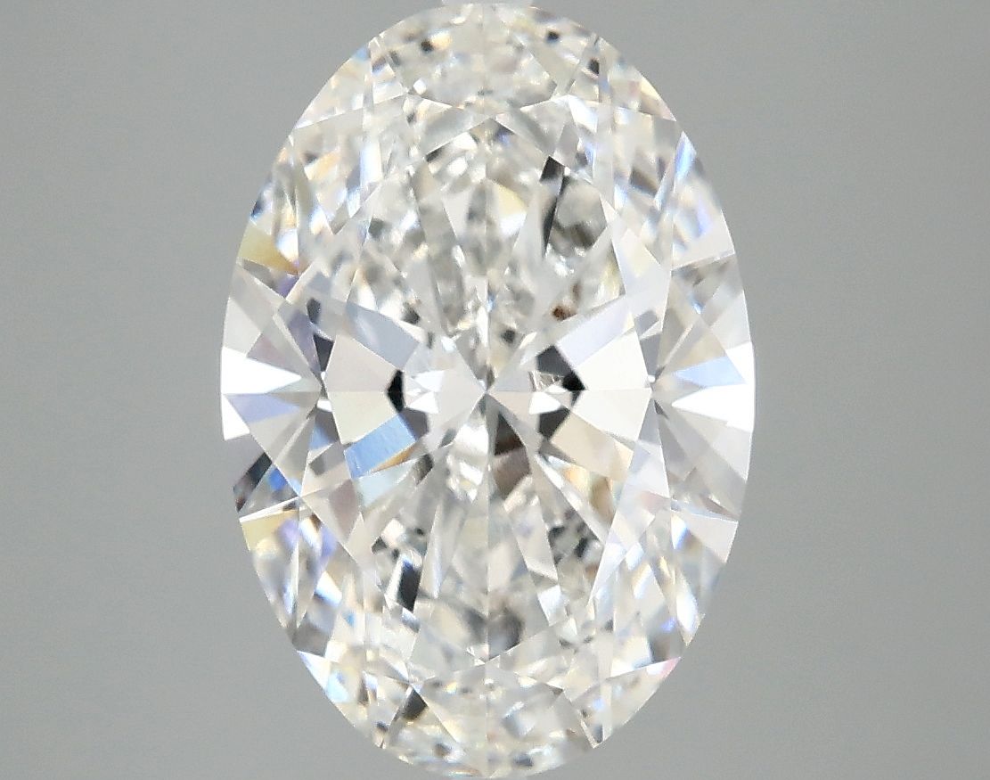 3.82 ct. oval Lab Grown Diamond front image
