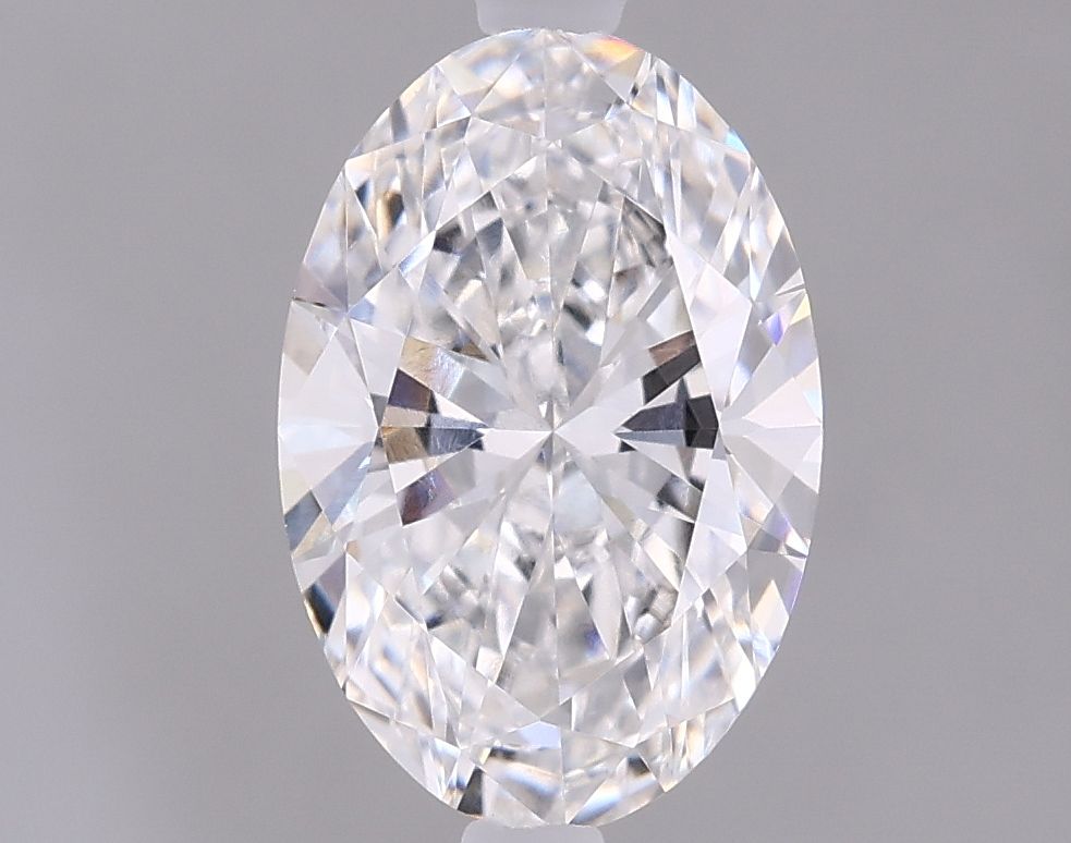 1.10 ct. oval Lab Grown Diamond front image