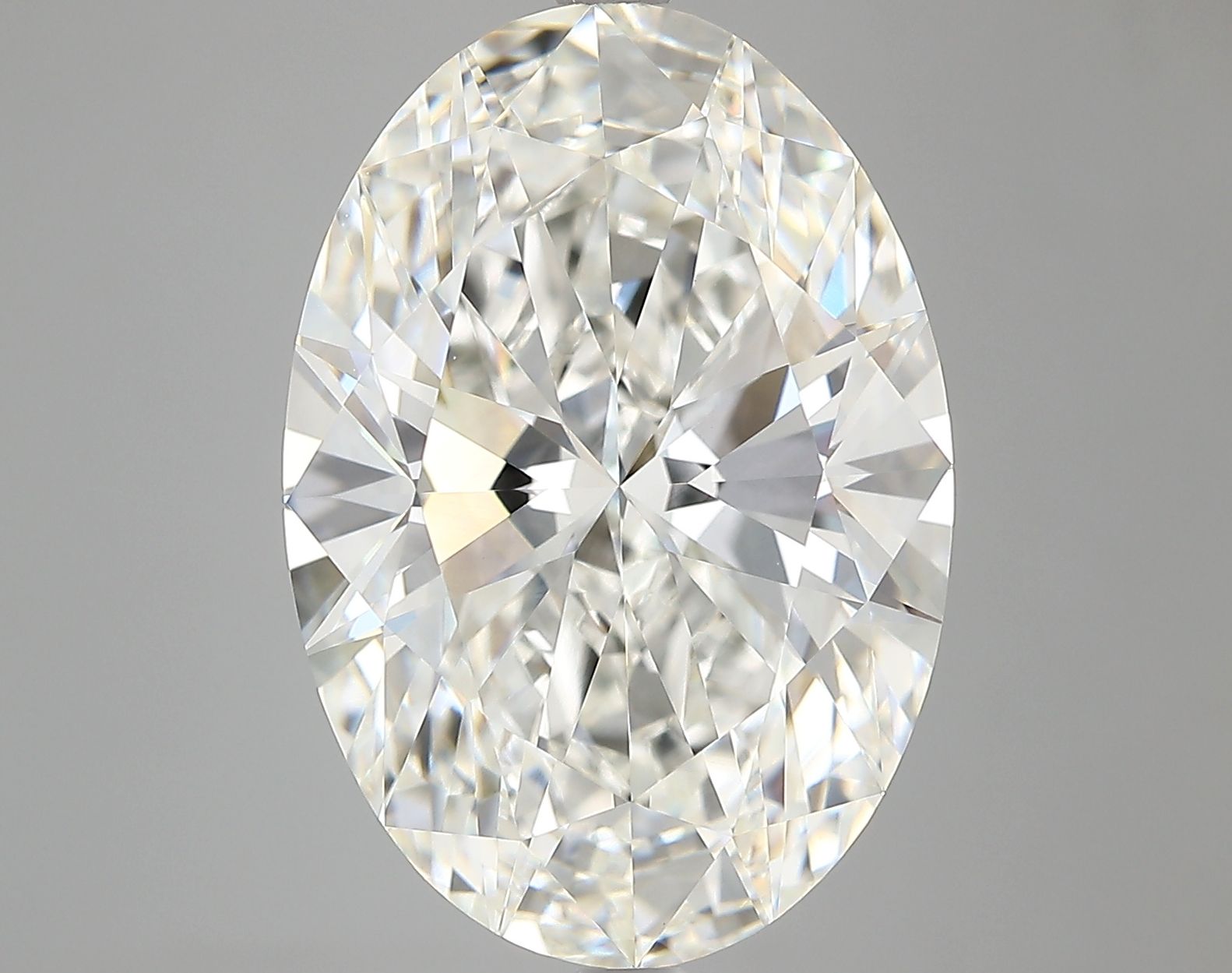 8.04 ct. oval Lab Grown Diamond front image