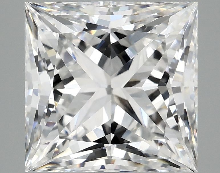 4.10 ct. princess Lab Grown Diamond front image