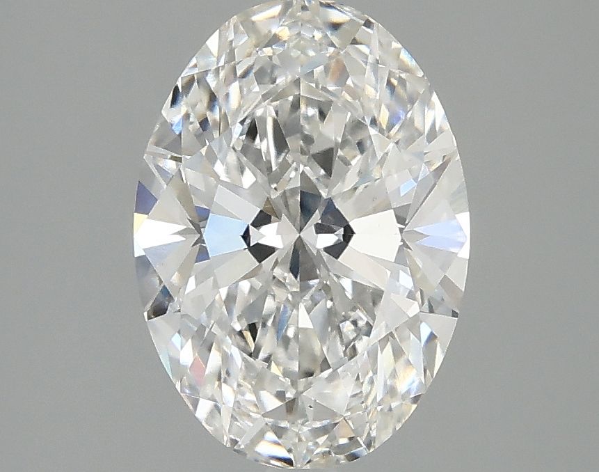 2.02 ct. oval Lab Grown Diamond front image
