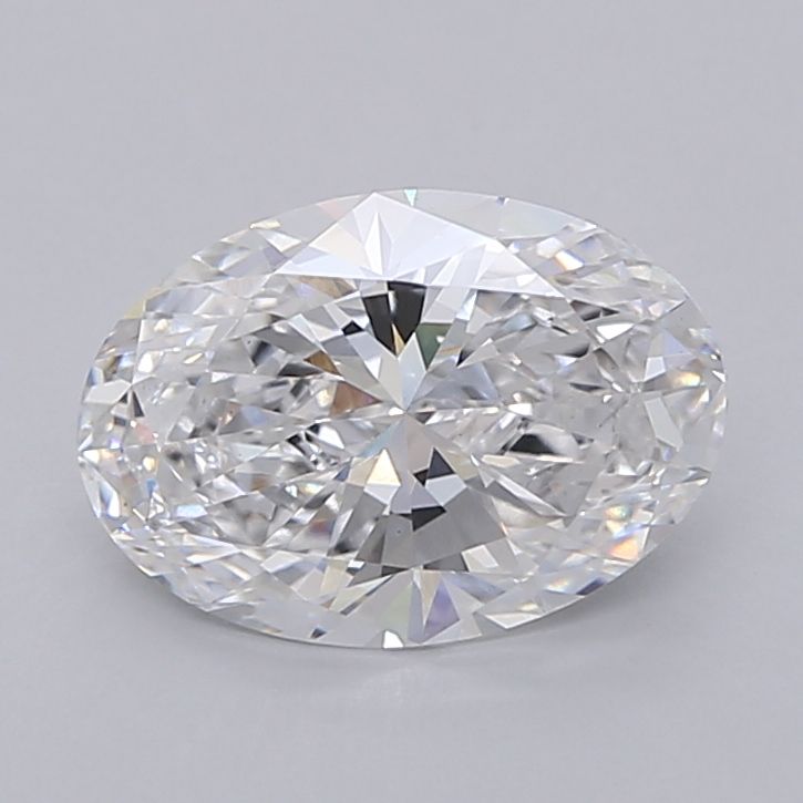 2.02 ct. oval Lab Grown Diamond front image
