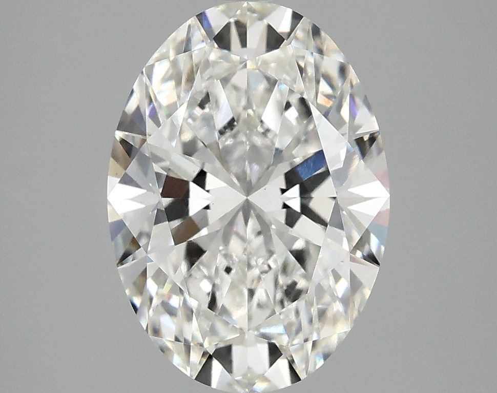 2.85 ct. oval Lab Grown Diamond front image