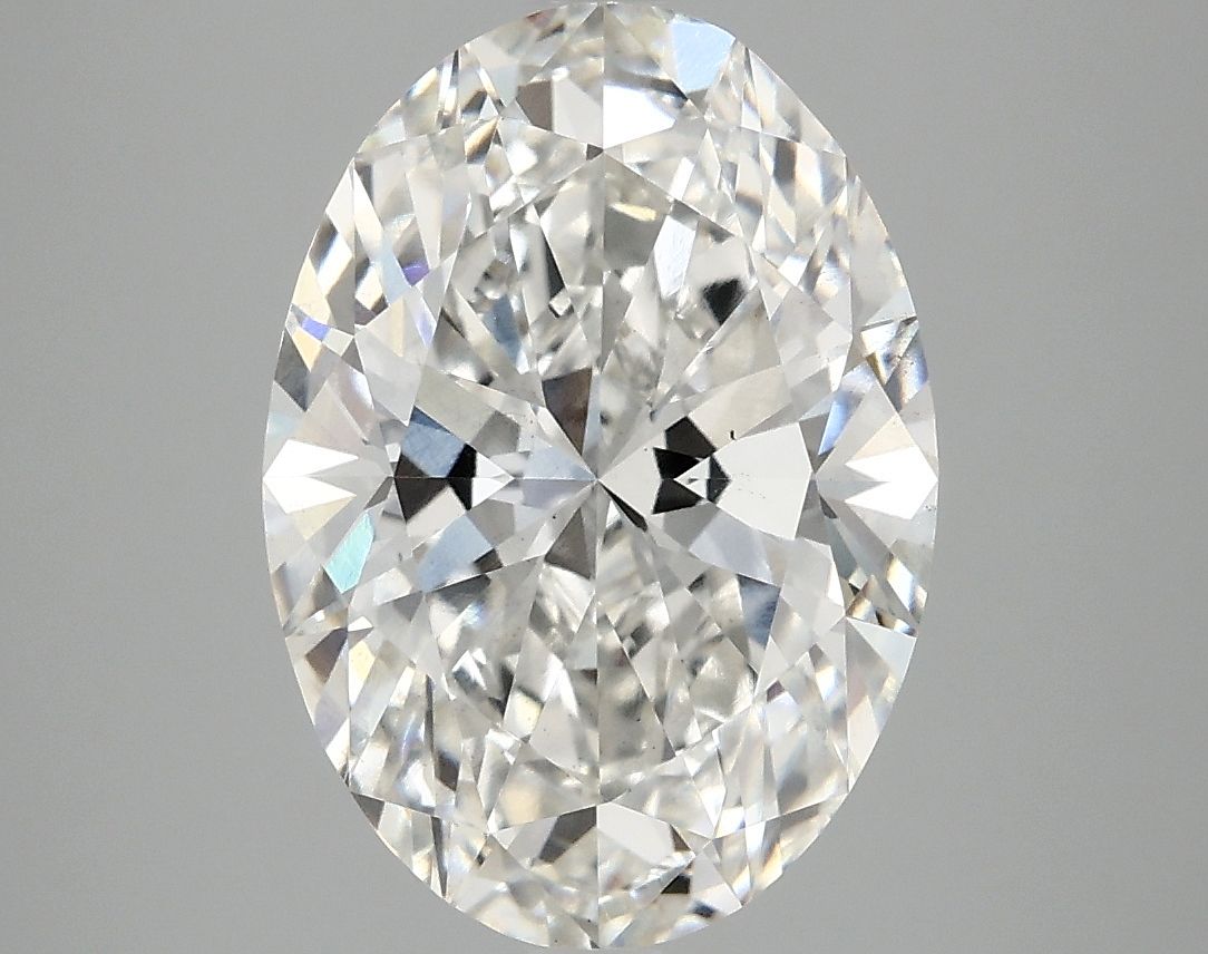 3.90 ct. oval Lab Grown Diamond front image