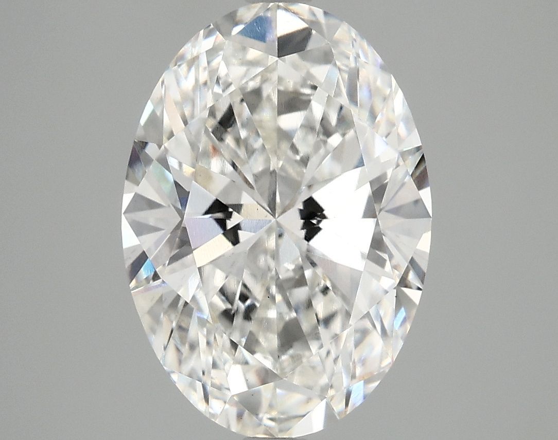 3.94 ct. oval Lab Grown Diamond front image
