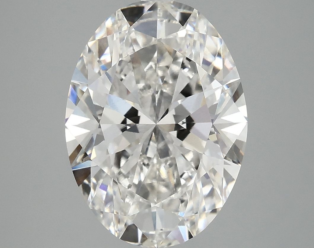 3.87 ct. oval Lab Grown Diamond front image