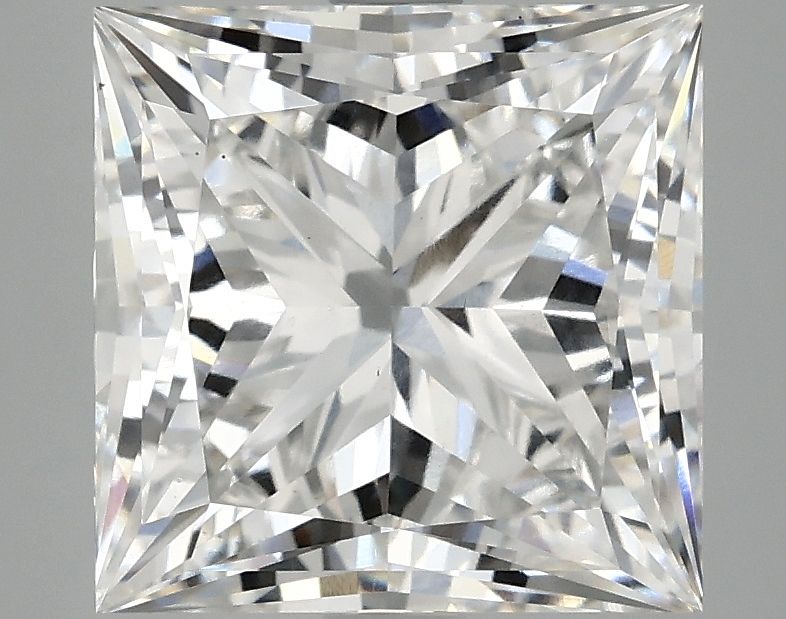 4.39 ct. princess Lab Grown Diamond front image