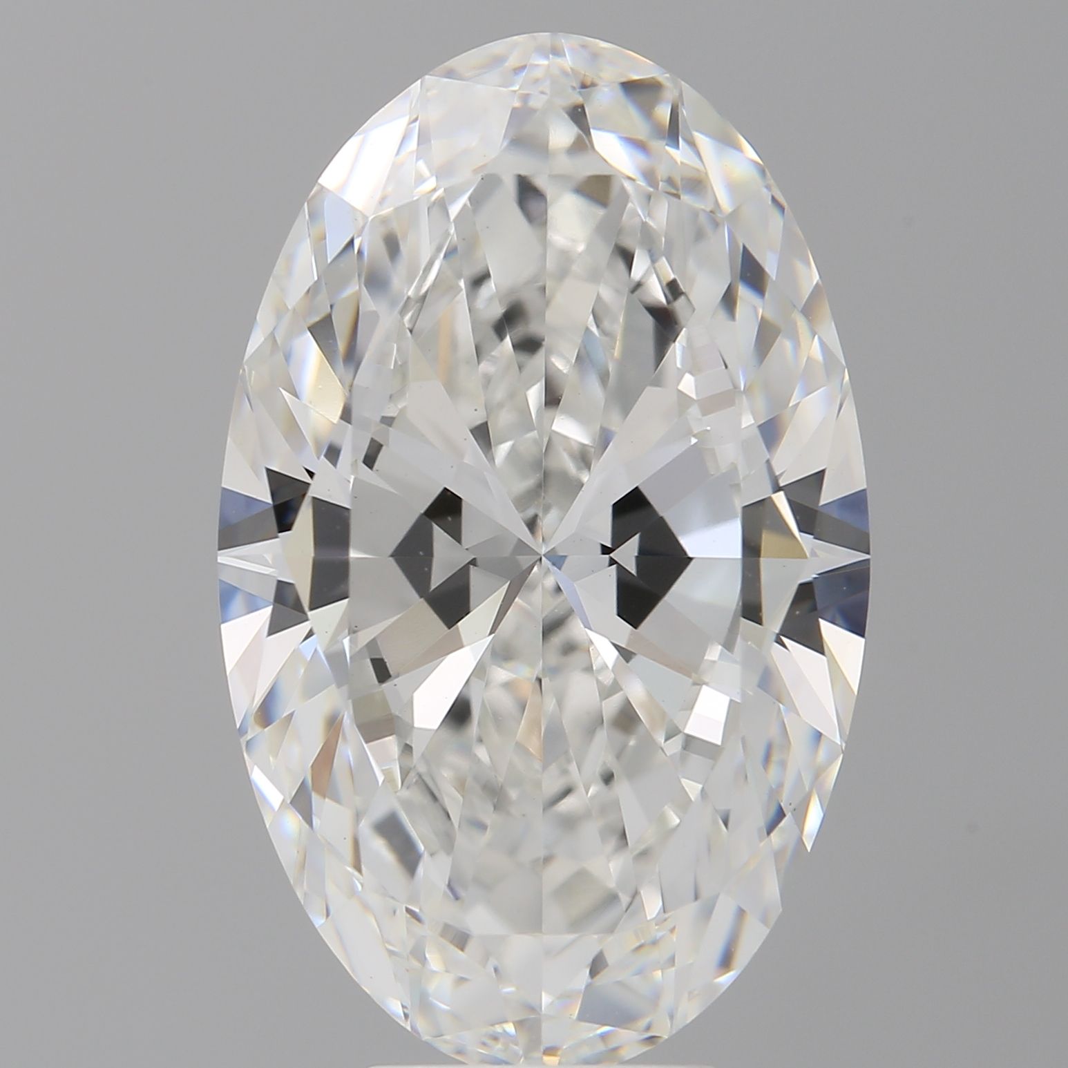 8.01 ct. oval Lab Grown Diamond front image