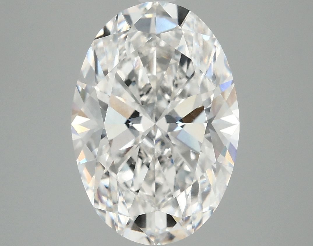 4.02 ct. oval Lab Grown Diamond front image