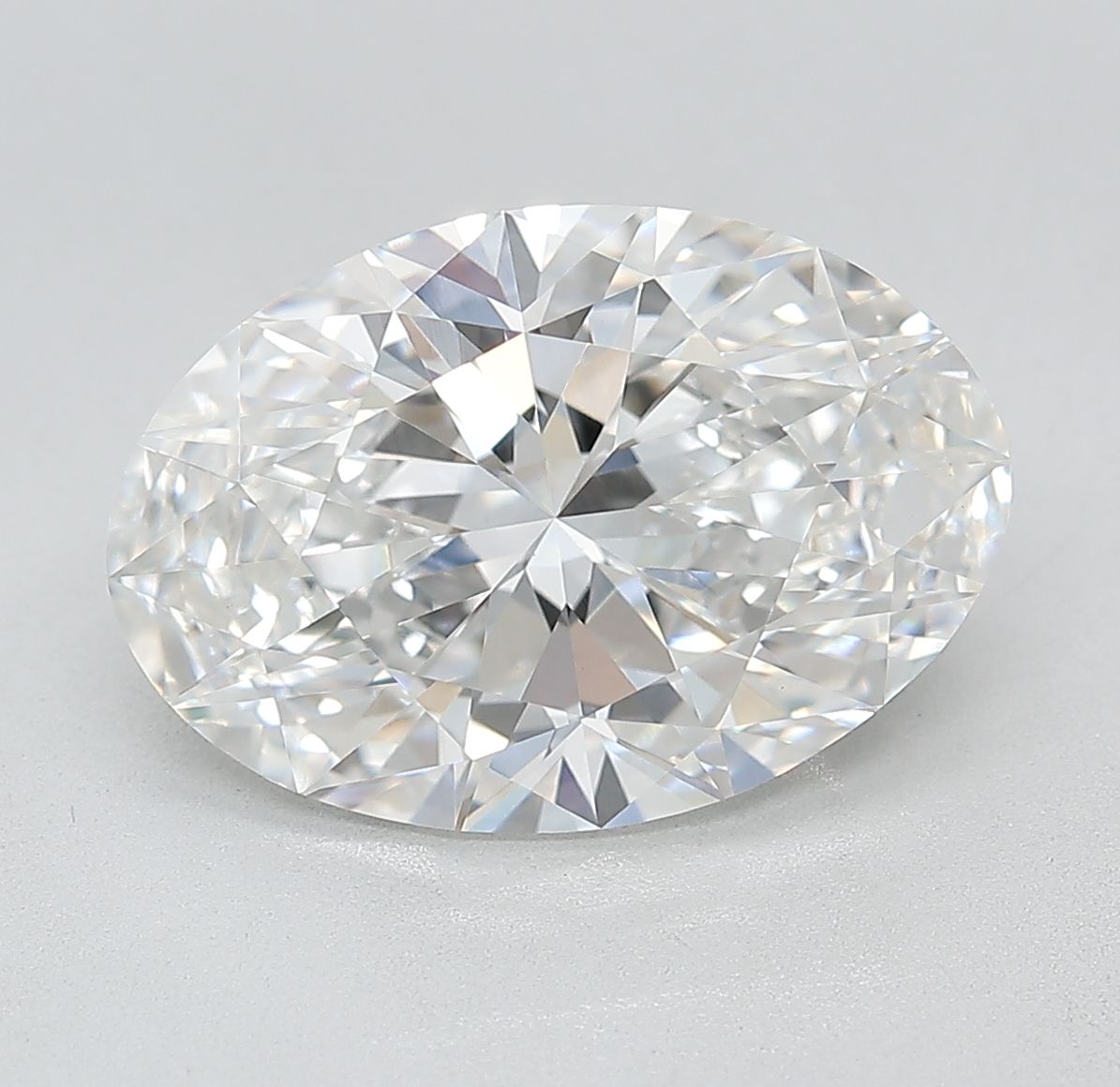 5.03 ct. oval Lab Grown Diamond front image