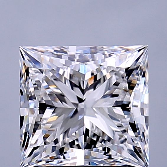 2.73 ct. princess Lab Grown Diamond front image