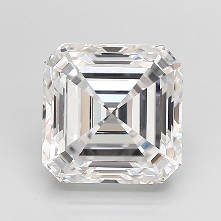 4.11 ct lab-grown Asscher Diamond