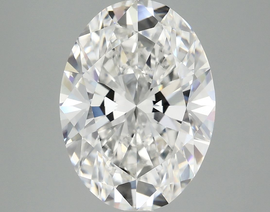 4.10 ct. oval Lab Grown Diamond front image
