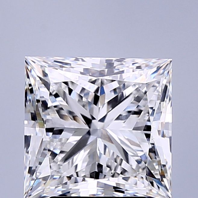 4.04 ct. princess Lab Grown Diamond front image