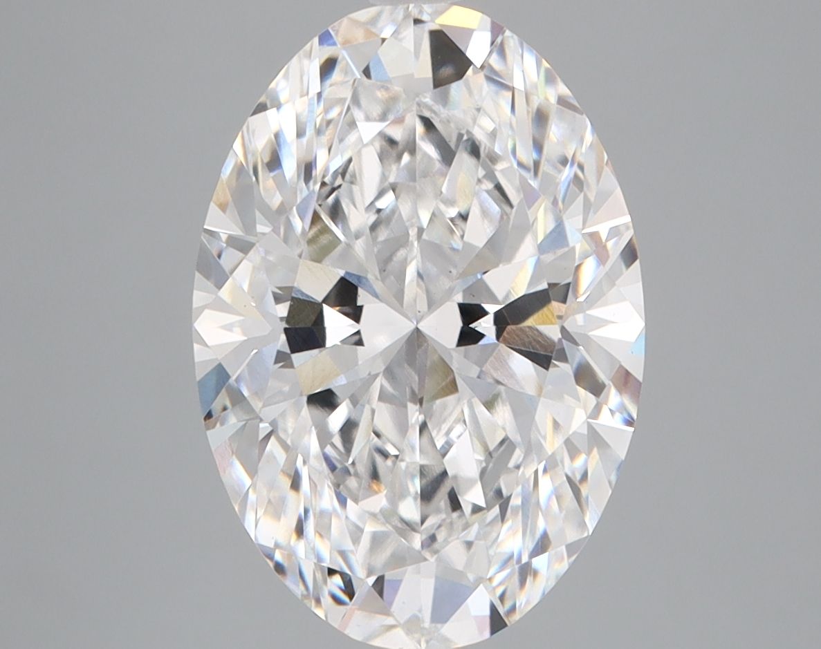4.07 ct. oval Lab Grown Diamond front image