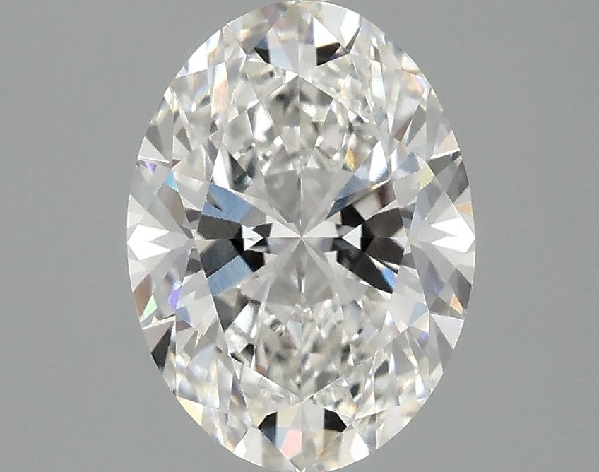 2.10 ct. oval Lab Grown Diamond front image