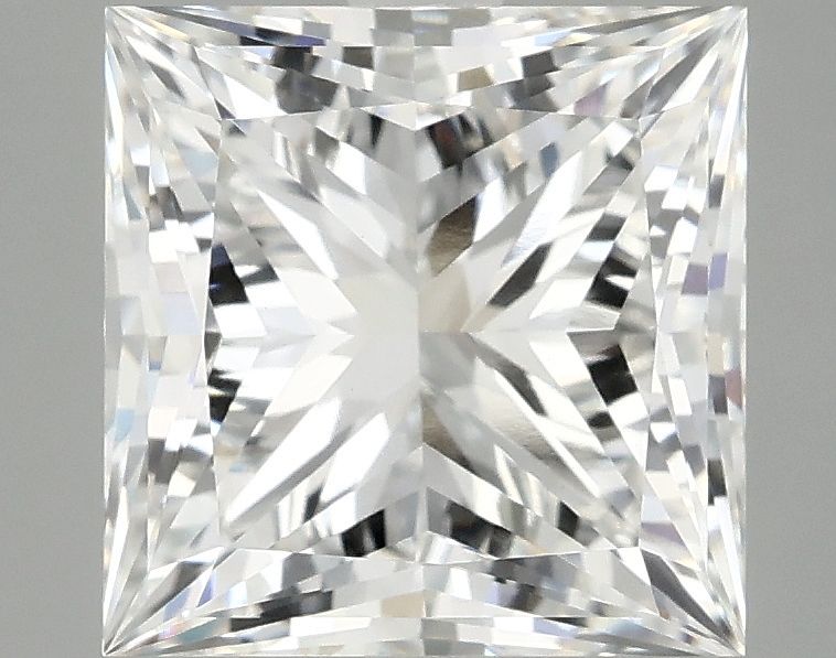 4.09 ct. princess Lab Grown Diamond front image
