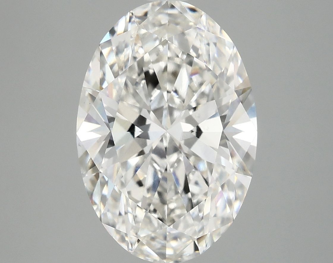 3.88 ct. oval Lab Grown Diamond front image