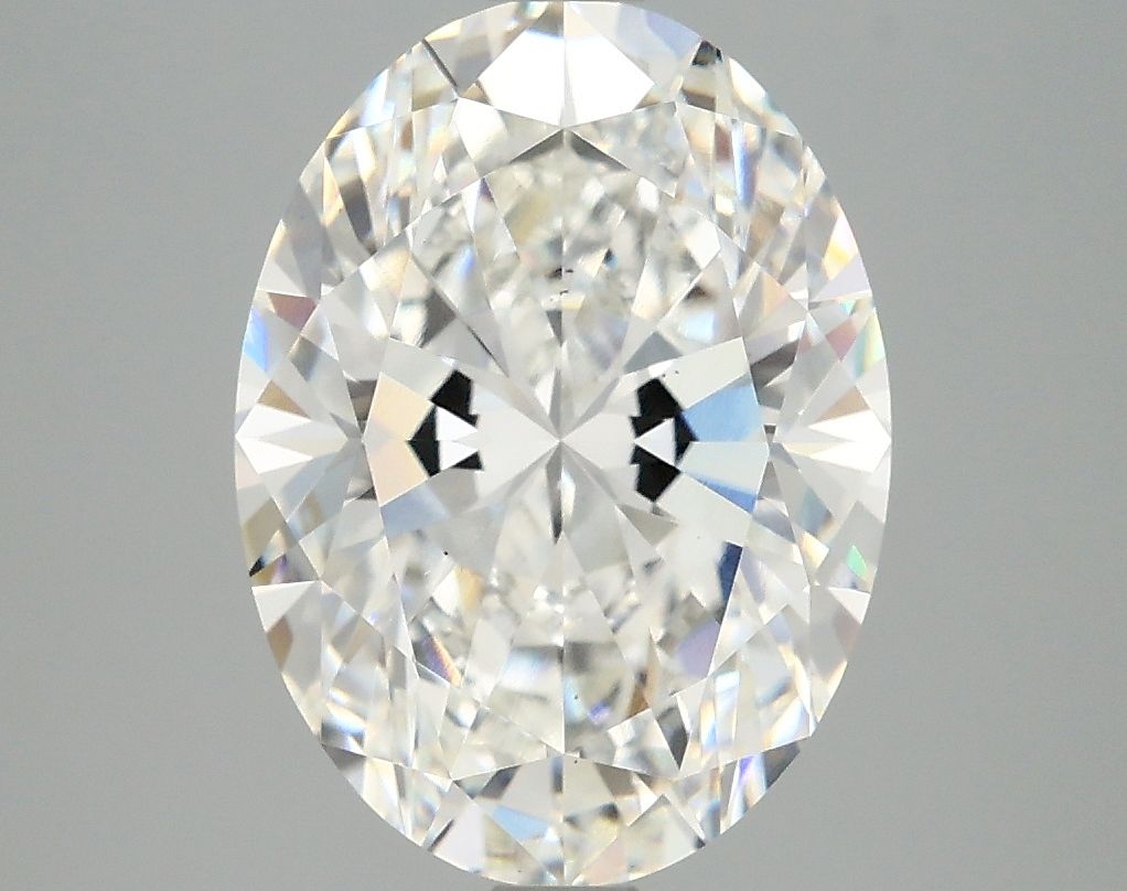 4.06 ct. oval Lab Grown Diamond front image