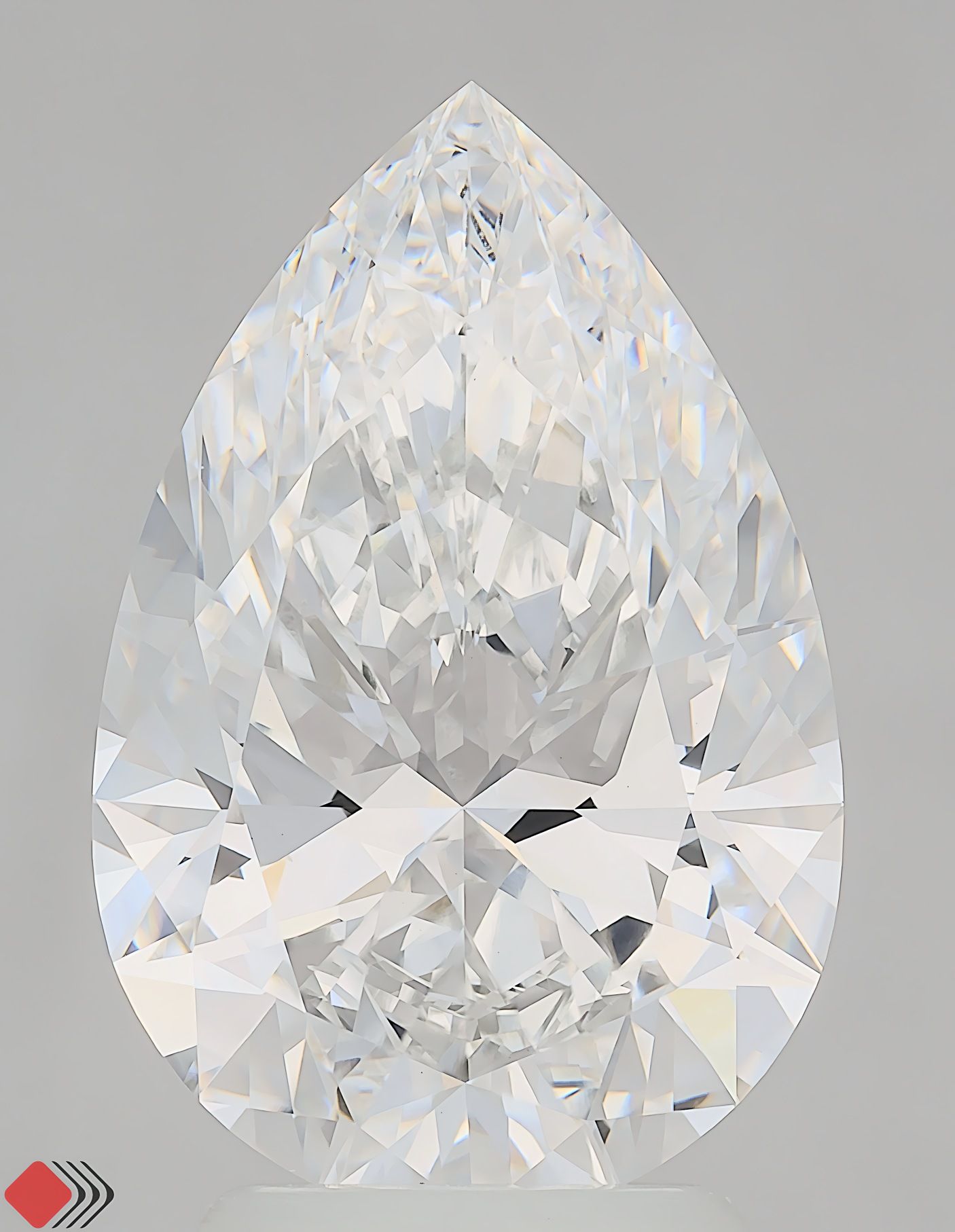 3.52 ct. pear Lab Grown Diamond front image