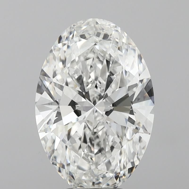 5.02 ct. oval Lab Grown Diamond front image