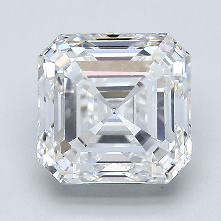 2.51 ct Square Emerald diamond