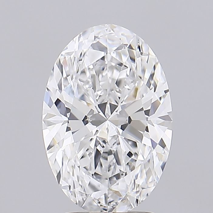 3.01 ct. oval Lab Grown Diamond front image