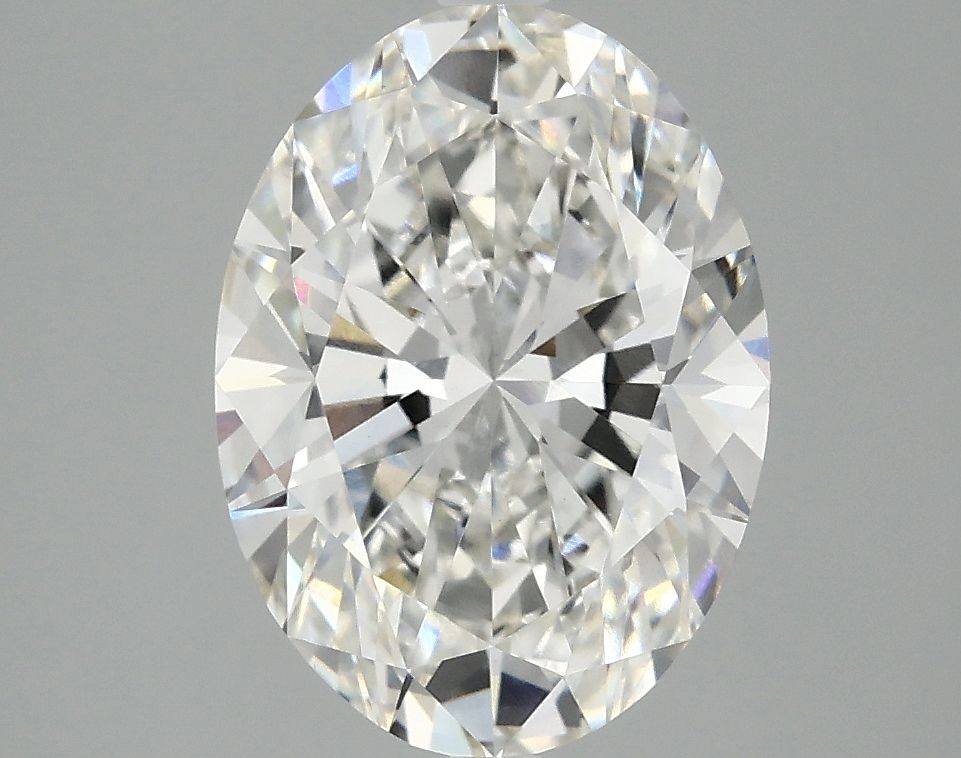 3.02 ct. oval Lab Grown Diamond front image