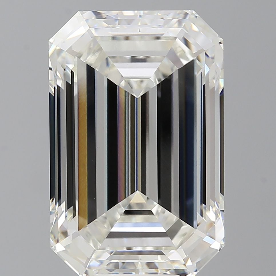 12.08 ct. emerald Lab Grown Diamond front image