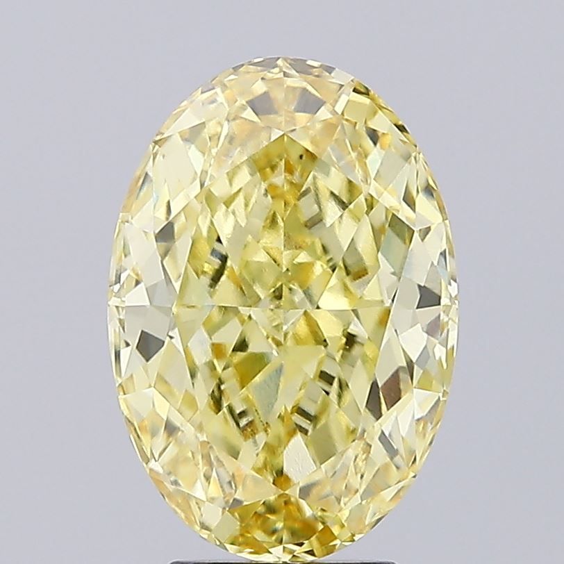 4.21 ct. oval Lab Grown Diamond front image