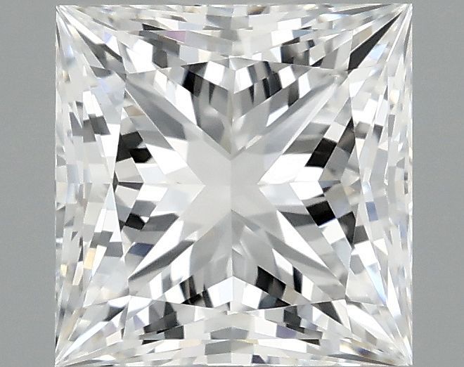 2.09 ct. princess Lab Grown Diamond front image