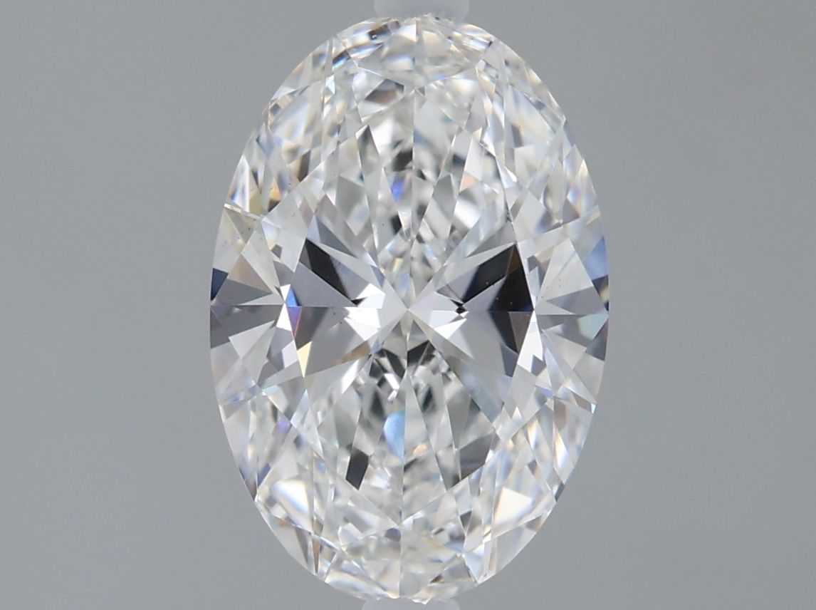 1.57 ct. oval Lab Grown Diamond front image