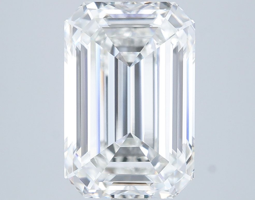 4.54 ct. emerald Lab Grown Diamond front image