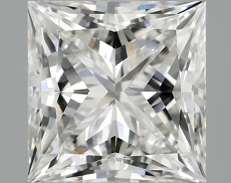 2.10 ct. princess Lab Grown Diamond front image