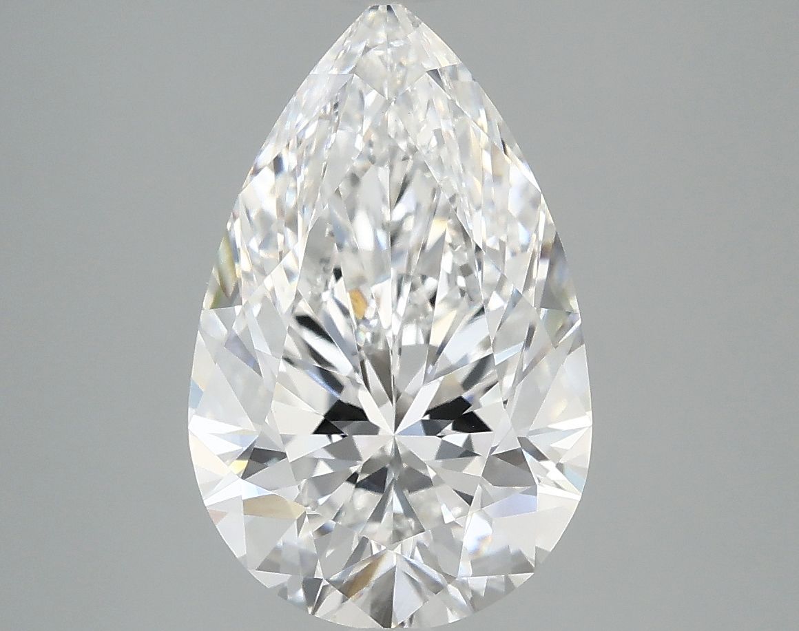 3.96 ct. pear Lab Grown Diamond front image