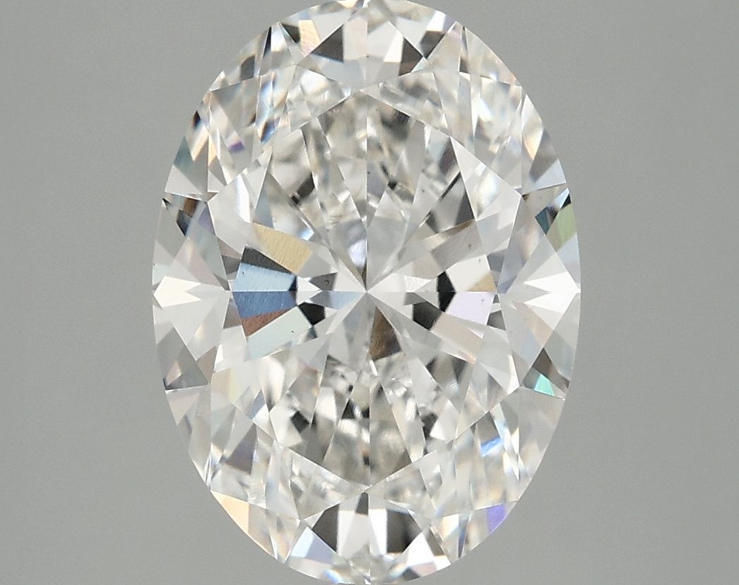4.05 ct. oval Lab Grown Diamond front image